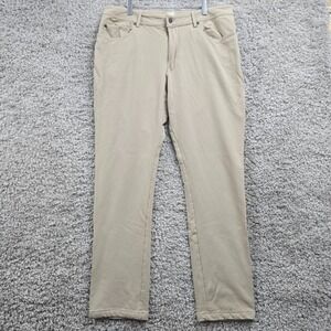 Swet Tailor Mens Slim‎ Stretch Performance Pants Size 33x32 (fits 33x30) Casual